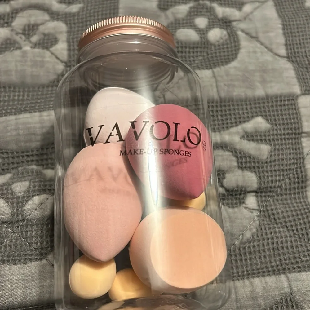 7 Pcs Multi-color Makeup Sponge set